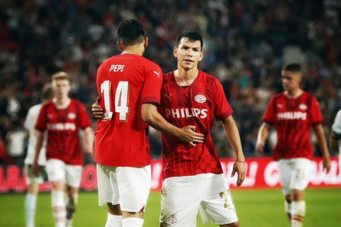 Chucky lozano psv debut